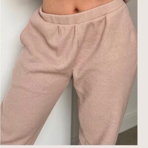 P’Tula Waffle Knit Pant - S, Gingersnap NEVER WORN